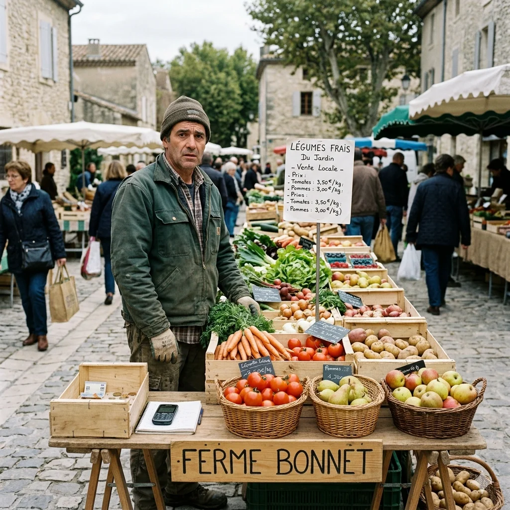 Farmers with limited access to digital sales channels