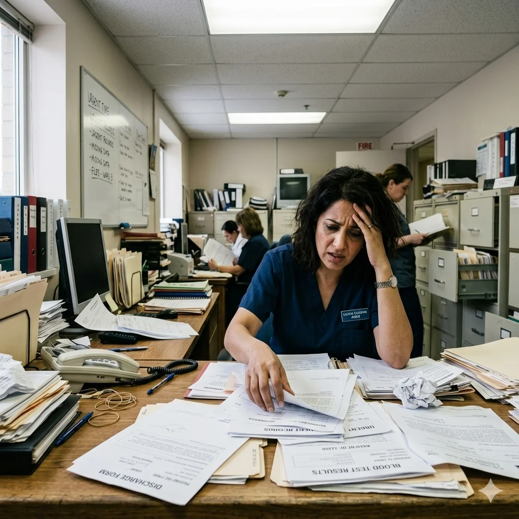 Medical records spread across multiple systems