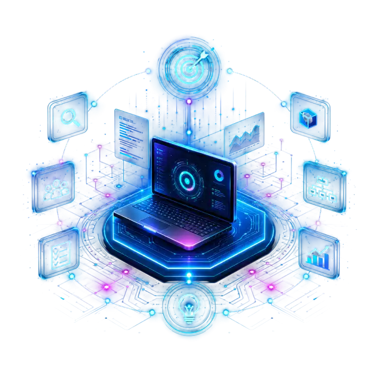 Cloud and DevOps process illustration